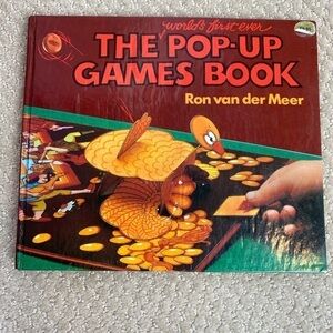 Worlds First Ever Pop Up Game book by Ron van Der Meer